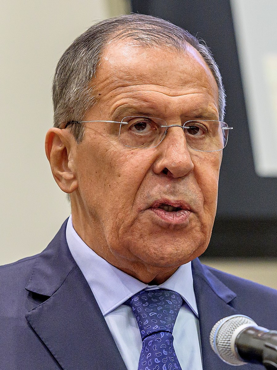 
Sergey Lavrov, Minister of Foreign Affairs
