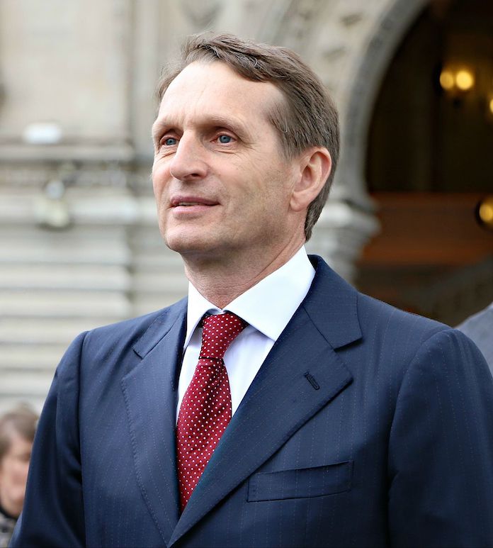 
Sergei Naryshkin, Director of the Foreign Intelligence Service
